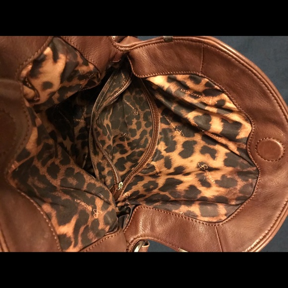 B. Makowsky leather handbag - Picture 4 of 4